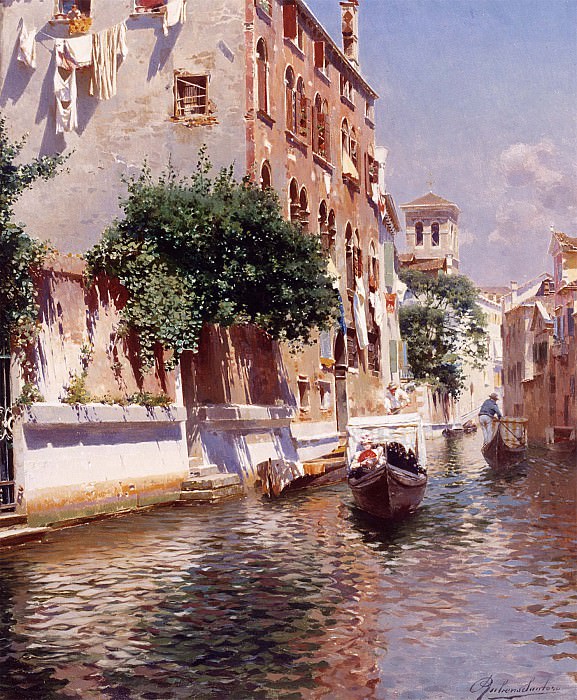Rubens Santoro St Apostoli Canal Venice 12250 2426. часть 5 - европейского искусства Европейская живопись
