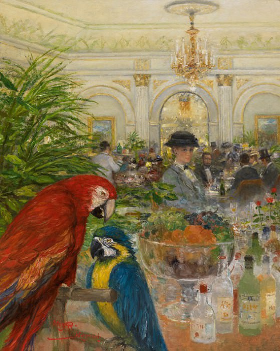 Wiegand Rolf MEYER Parrots 90030 121. часть 5 -- European art Европейская живопись