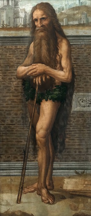 Yáñez de la Almedina, Fernando -- San Onofre. Part 6 Prado Museum