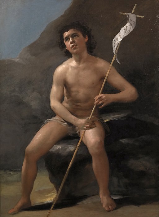 Goya y Lucientes, Francisco de -- San Juan Bautista niño en el desierto. Part 6 Prado Museum