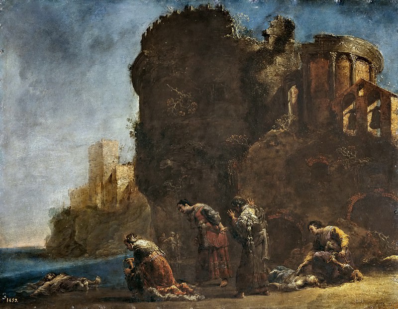 Bramer, Leonaert -- El dolor de Hécuba. Part 6 Prado Museum