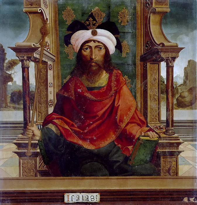 Maestro de Becerril -- Isaías. Part 6 Prado Museum
