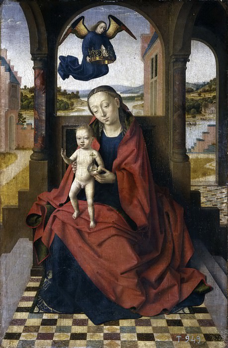 Christus, Petrus -- La Virgen con el Niño. Part 6 Prado Museum
