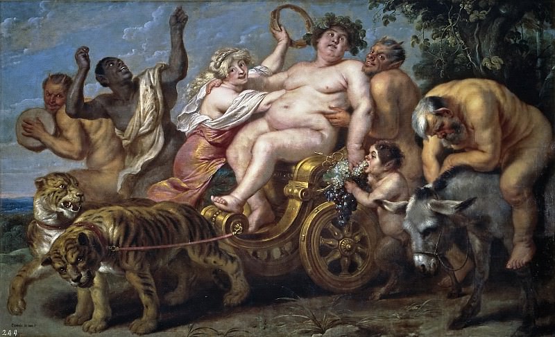 Vos, Cornelis de -- El triunfo de Baco. Part 6 Prado Museum