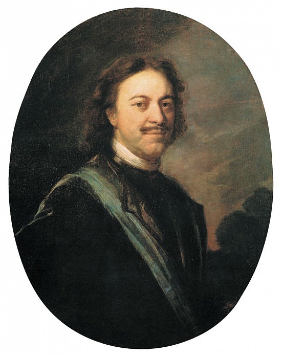 Портрет Петра I 1724 1725. часть 2 - Russian and soviet artists Русские и советские художники
