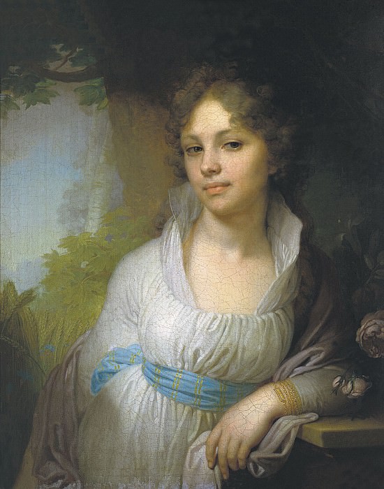 Портрет Марии Ивановны Лопухиной 1797. часть 2 - русских и советских худ Русские и советские художники