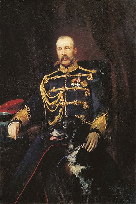 Портрет Александра II 1881 Холст масло 164х108 см. часть 2 - русских и советских худ Русские и советские художники