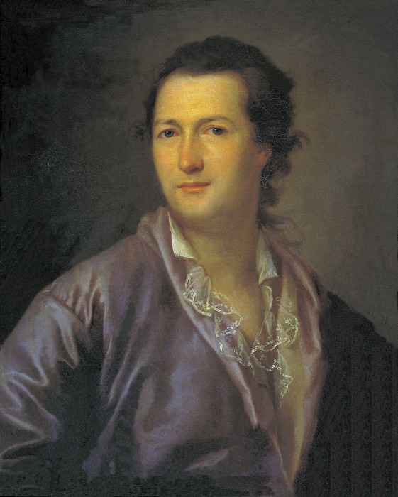 Портрет неизвестного в лиловом халате 1790. часть 2 - русских и советских худ Русские и советские художники