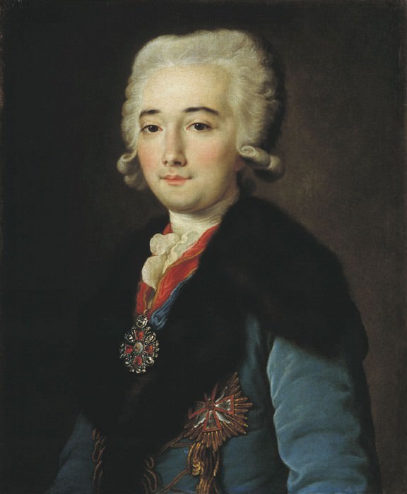 Портрет графа АМ Дмитриева Мамонова 1787. часть 2 - русских и советских худ Русские и советские художники