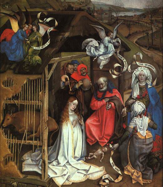 MASTER OF F. THE NATIVITY, MUSeE DES BEAUX-ARTS, DIJON. Flemish