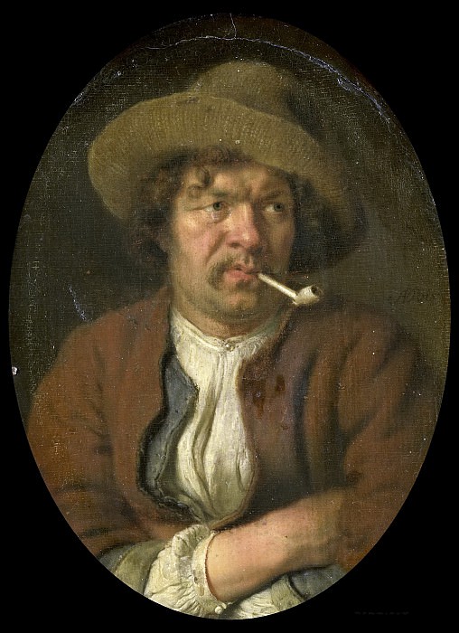 Ари де Войс -- Курильщик, 1655-1680. Рейксмузеум: часть 4