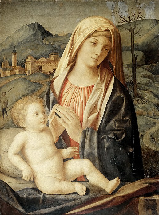 Николо Рондинелло -- Мария с Младенцем, 1475-1525. Рейксмузеум: часть 4