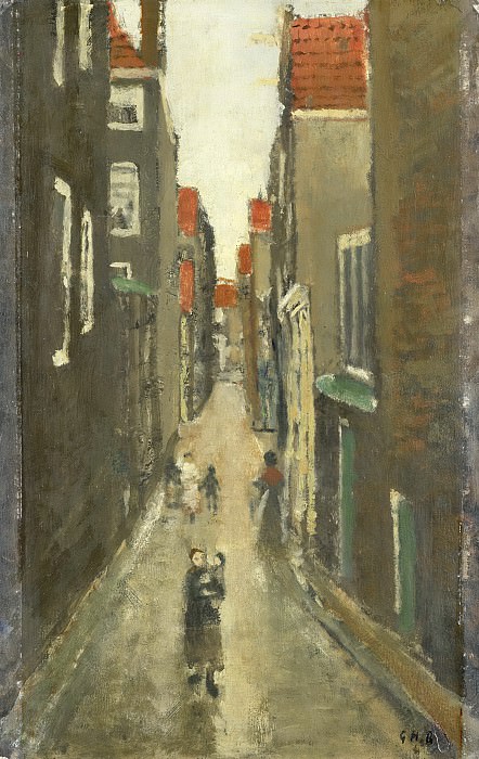 Георг Хендрик Брейтнер -- Квартал в иорданском районе Амстердама, 1880-1923. Рейксмузеум: часть 4
