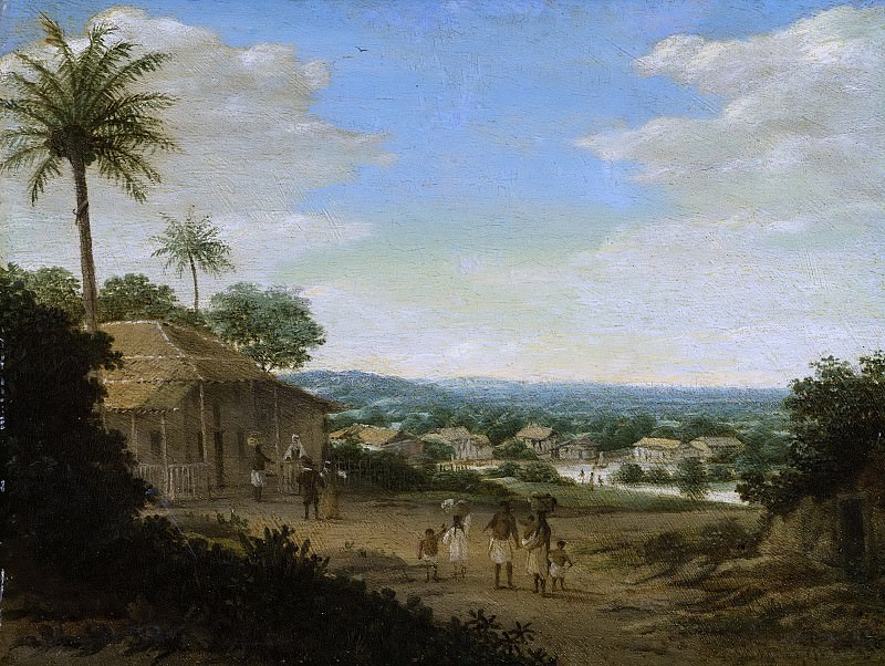 Франс Янс Пост -- Бразильское селение, 1644-1680. Рейксмузеум: часть 4