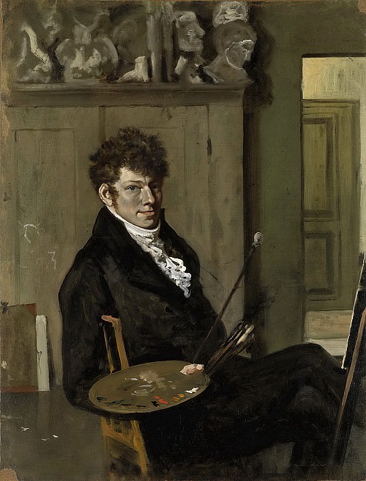 Воутер Йоханнес ван Троствейк -- Автопортрет, 1809. Рейксмузеум: часть 4