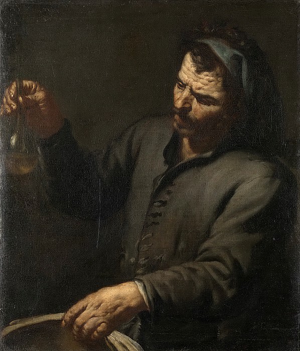 Zanchi, Antonio -- Man met urinaal in de hand, 1650-1674. Rijksmuseum: part 4