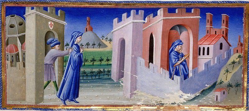 159 Изгнание Данте из Флоренции и сочинение поэмы в изгнании, Божественная комедия