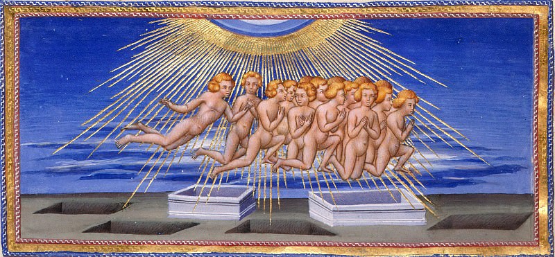 154 Resurrection of the dead, Divina Commedia
