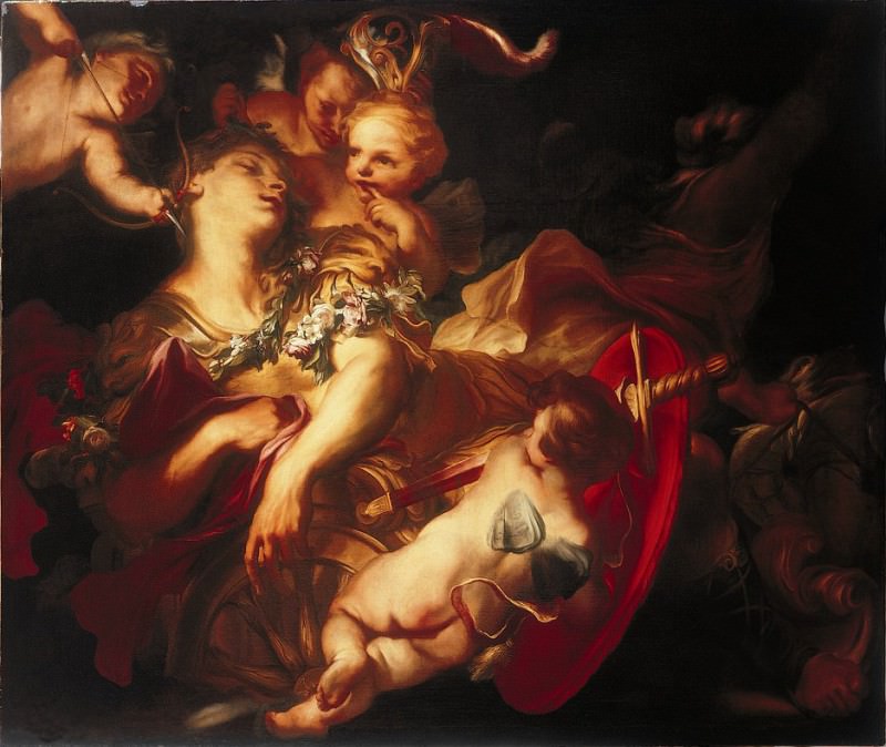 Gregorio de Ferrari Rinaldo Abducted by Armida 16692 203. часть 2 -- European art Европейская живопись