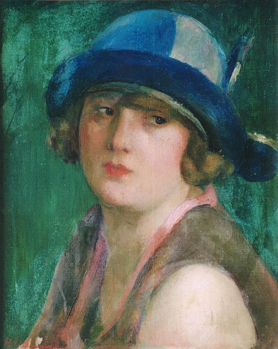 Henri Ottmann Portrait de femme 20270 1184. часть 2 -- European art Европейская живопись