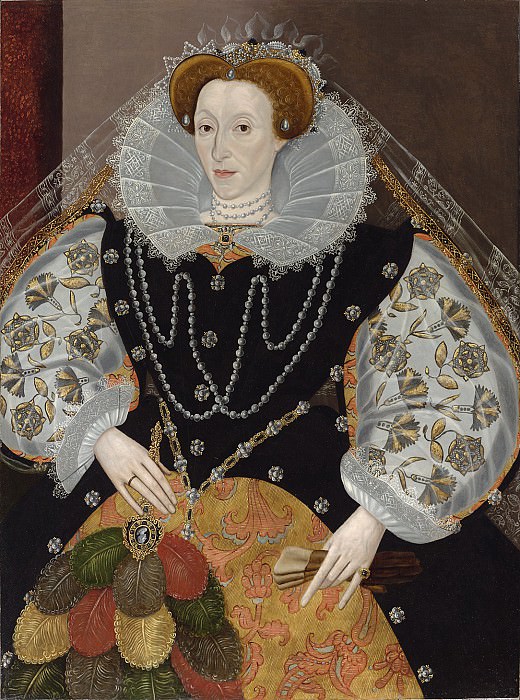 English School c 1590 5 Elizabeth I of England 67979 321. часть 2 -- European art Европейская живопись