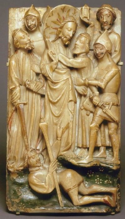 ENGLISH Nottingham 15th century Betrayal of Christ 16890 1805. часть 2 - европейского искусства Европейская живопись