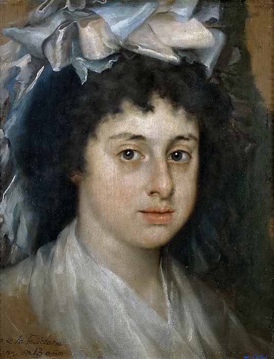 Bayeu y Subías, Francisco -- Feliciana Bayeu, hija del pintor. Part 5 Prado Museum