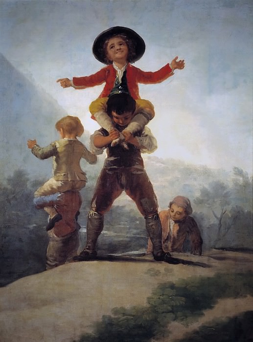 Goya y Lucientes, Francisco de -- Las gigantillas, Part 5 Prado Museum