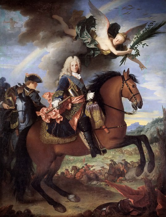 Ranc, Jean -- Felipe V a caballo. Part 5 Prado Museum