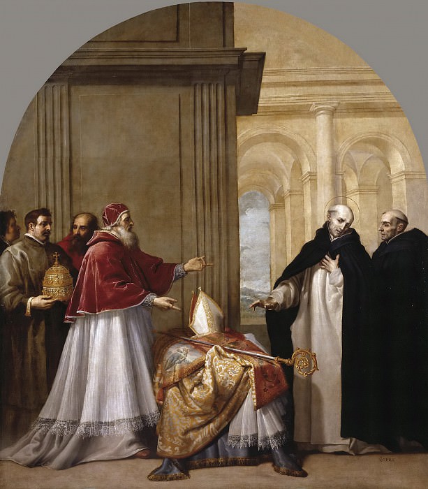 Carducho, Vicente -- San Bruno renuncia al arzobispado de Reggio Calabria. Part 5 Prado Museum