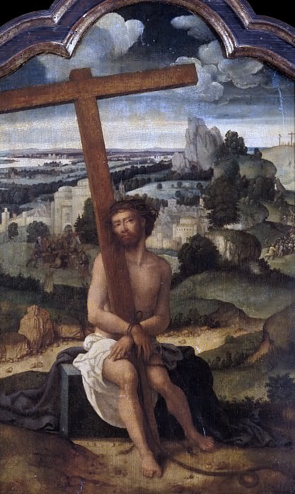 Isenbrandt, Adriaen -- Cristo, Varón de Dolores. Part 5 Prado Museum