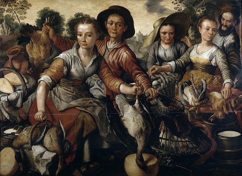 Beuckelaer, Joachim -- Mercado, Part 5 Prado Museum