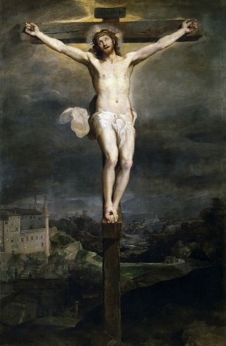 Barocci, Federico -- Cristo en la Cruz. Part 5 Prado Museum