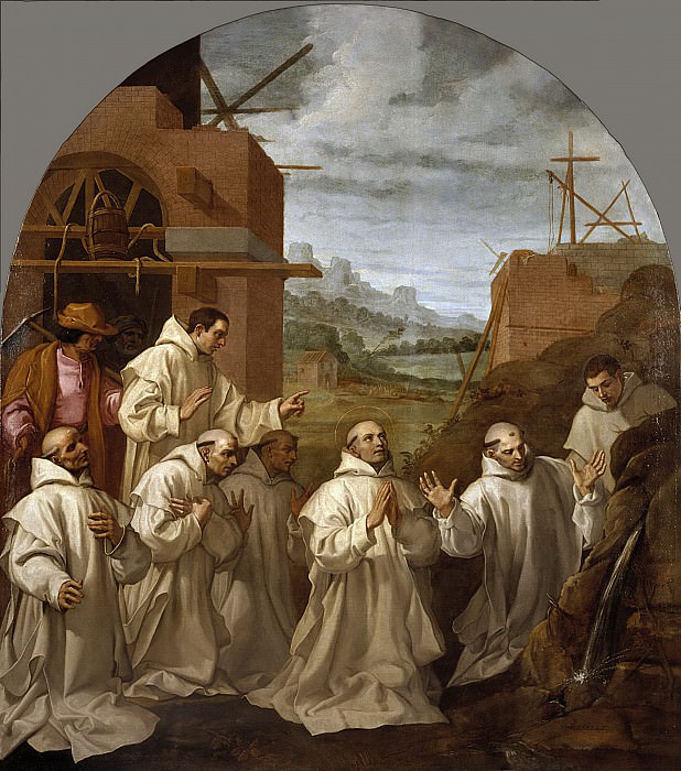 Carducho, Vicente -- El milagro del manantial, Part 5 Prado Museum