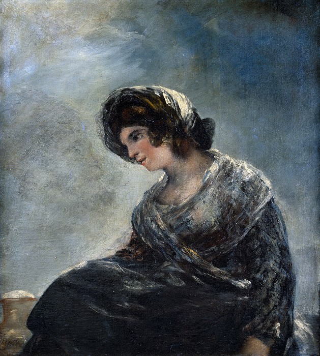 Goya y Lucientes, Francisco de -- La lechera de Burdeos. Part 5 Prado Museum