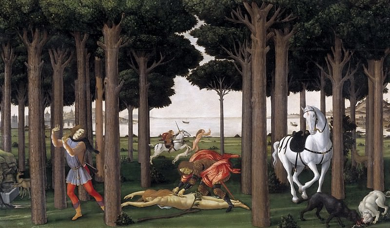 The Story of Nastagio degli Onesti II. Alessandro Botticelli