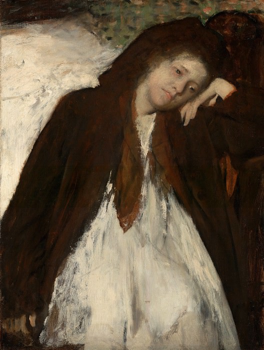 Дега Эдгар (Париж 1834-1917) - Инвалид (65х47 см) 1872-87. J. Paul Getty Museum