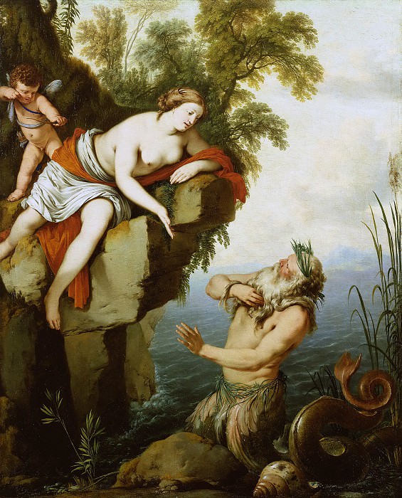 La Ire Lauren de (Paris 1606-1656) - Glaucus and Scilla (146x118 cm) 1640-44. J. Paul Getty Museum