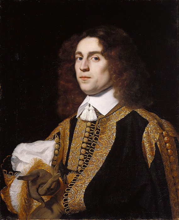 Хельст Бартоломеус ван дер (1613 Харлем - 1670 Амстердам) - Молодой человек в одежде военного (73х59 см) 1650. Музей Гетти