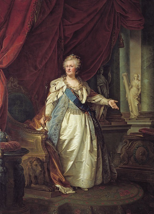 Portrait of Empress Catherine II. часть 1 - Russian and soviet artists Русские и советские художники