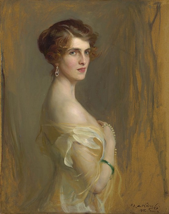 Philip Alexius de Laszlo Portrait of Viscountess Chaplin 99320 20. часть 4 - европейского искусства Европейская живопись