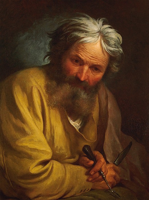 Pierre Subleyras Portrait of a Man 17939 203. часть 4 -- European art Европейская живопись