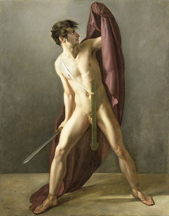 Alberti, Joannes Echarius Carolus -- Krijgsman met getrokken zwaard., 1808. Rijksmuseum: part 2