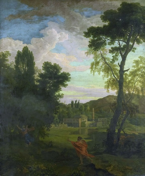 Йоханнес Глаубер -- Юпитер и Ио на фоне пасторального пейзажа, 1680-1726. Рейксмузеум: часть 2