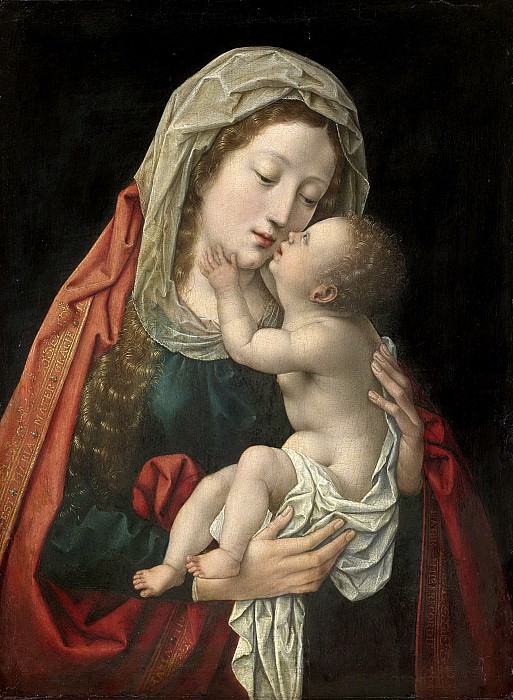Orley, Bernard van -- Maria met kind, 1520-1530. Rijksmuseum: part 2
