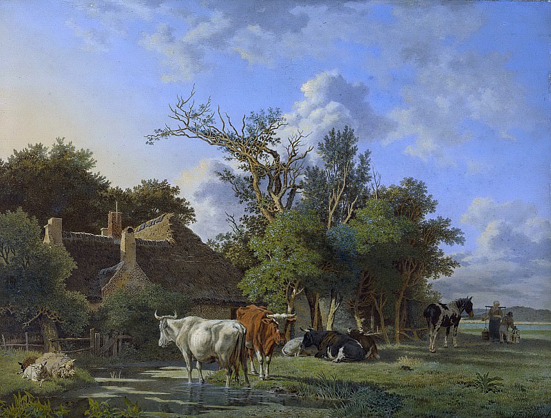 Жан Франсуа Валуа -- Пейзаж, 1800-1853. Рейксмузеум: часть 2