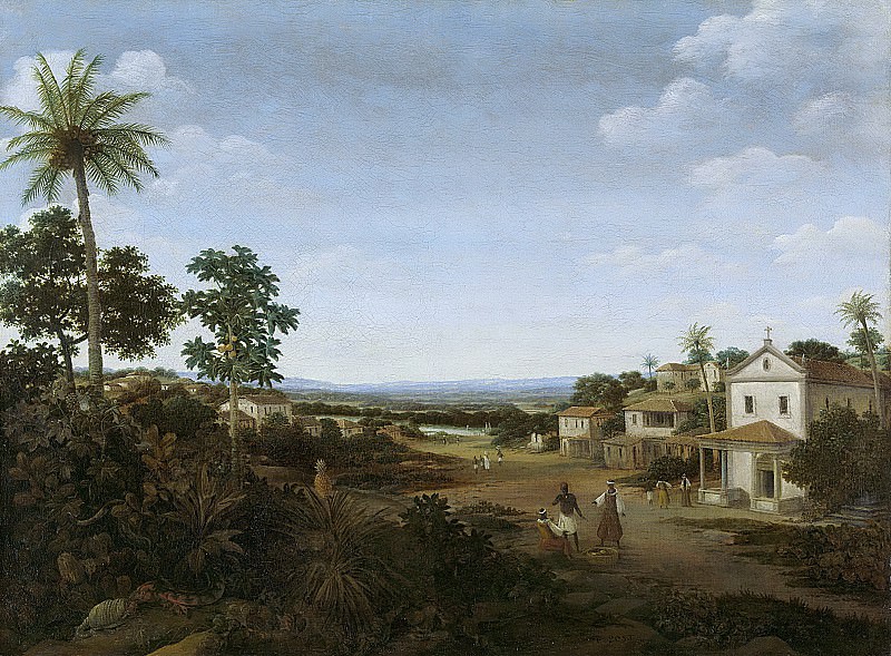 Франс Янс Пост -- Бразильский пейзаж, 1644-1680. Рейксмузеум: часть 2