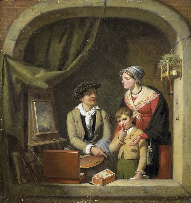 Van Eycken, Jean-Baptiste (1800-1861) -- Schilder worden, 1825-1827. Rijksmuseum: part 2