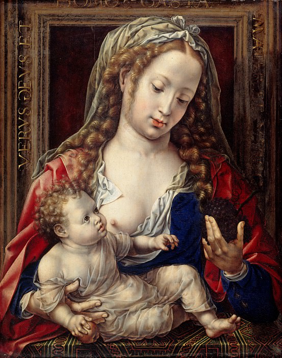 Госсарт, Ян (ок1480-1530е) - Мадонна с Младенцем. Часть 3