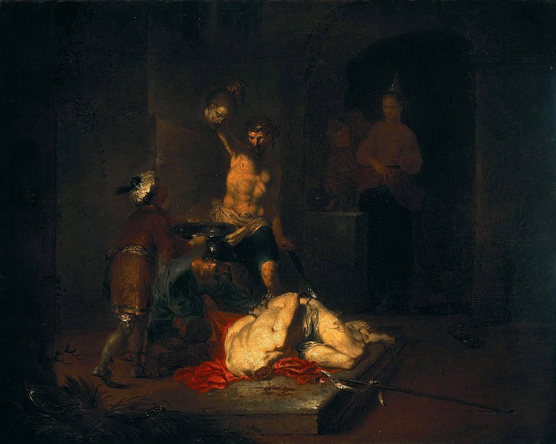 Januarius Zick (1730-1797) - The Beheading of John the Baptist. Part 3